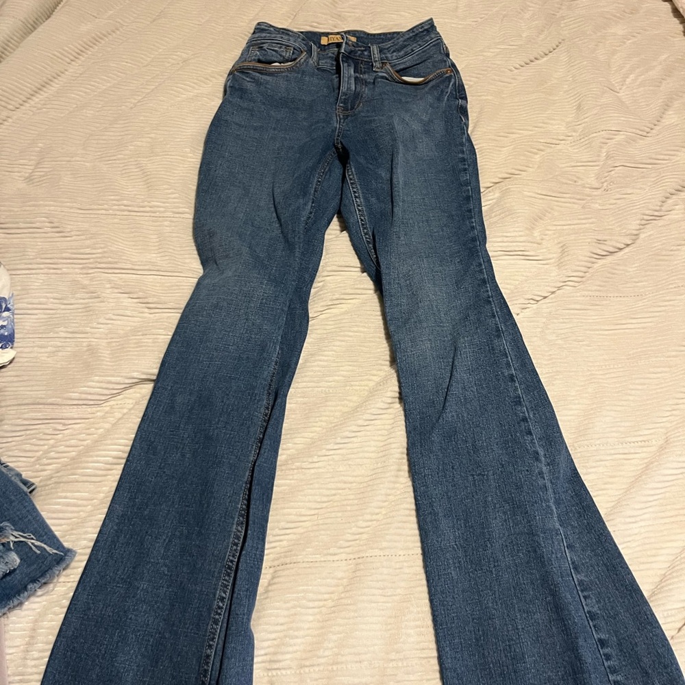 Women's Boot Cut Jeans in Classic Blue